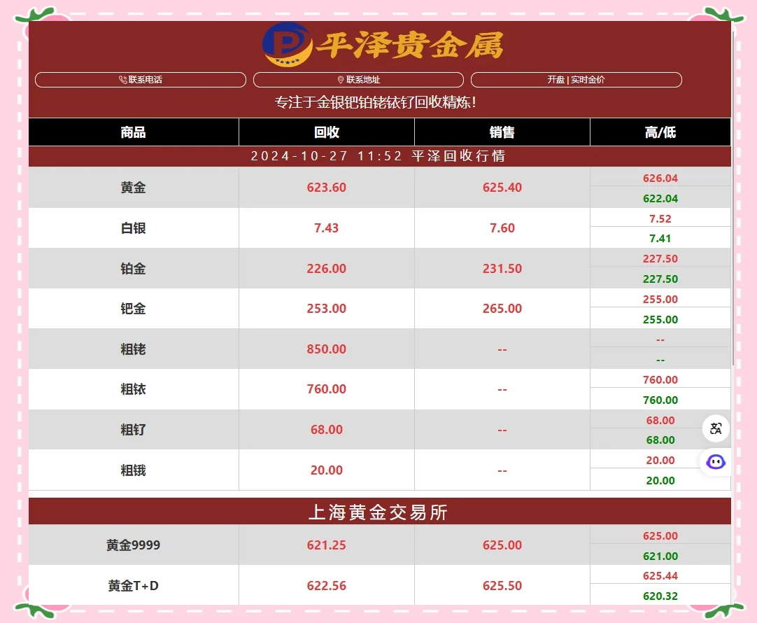 国际贵金属实时行情(国际贵金属实时行情软件下载安装)