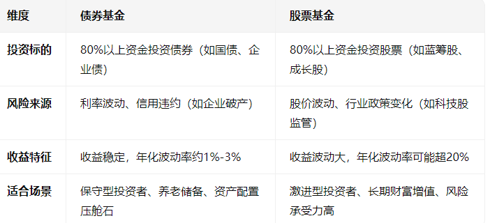 货币基金和债券基金的区别(货币基金买10万,一天赚多少)